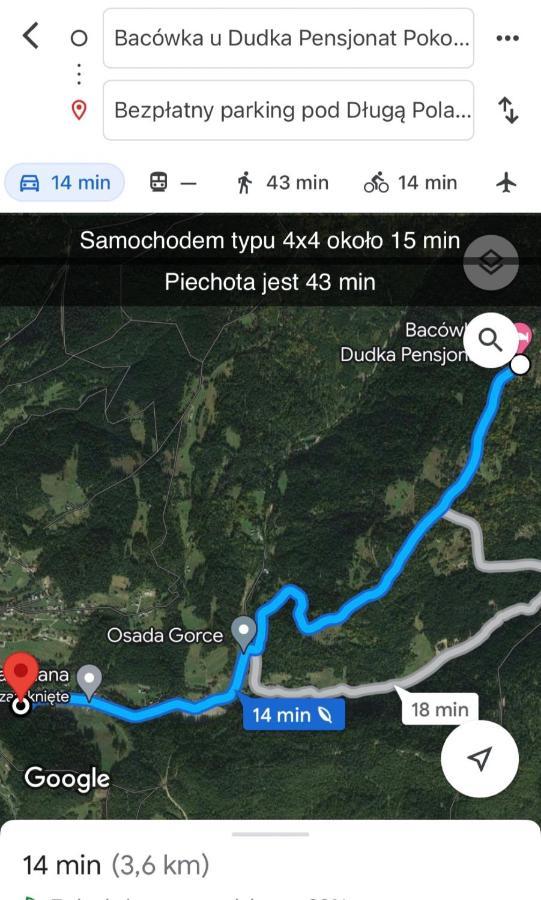Domek W Gorach- Bacowka U Dudka Nowy Targ Bagian luar foto